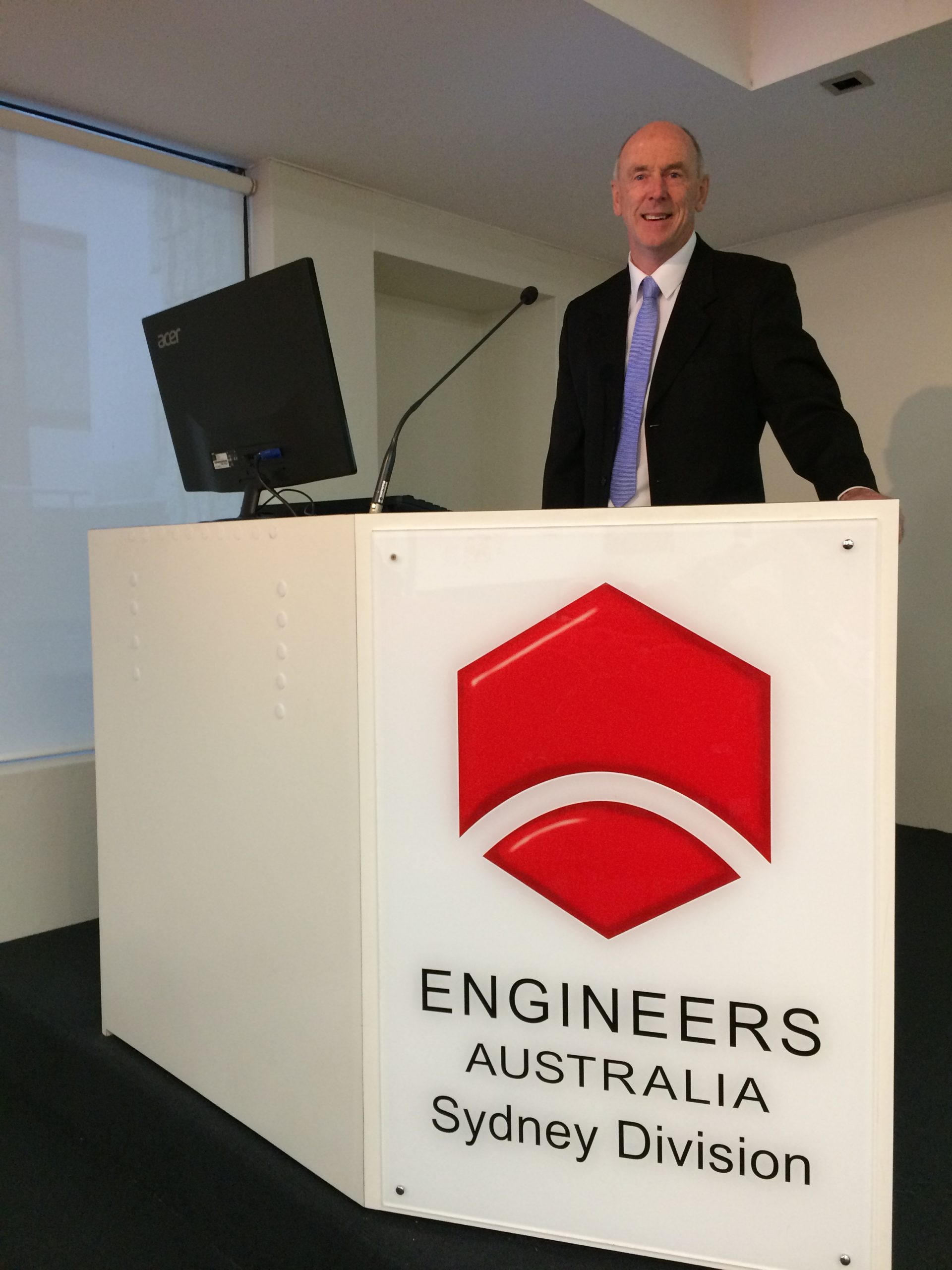 Read more about the article Michael Larkin Speaks at Engineers Australia