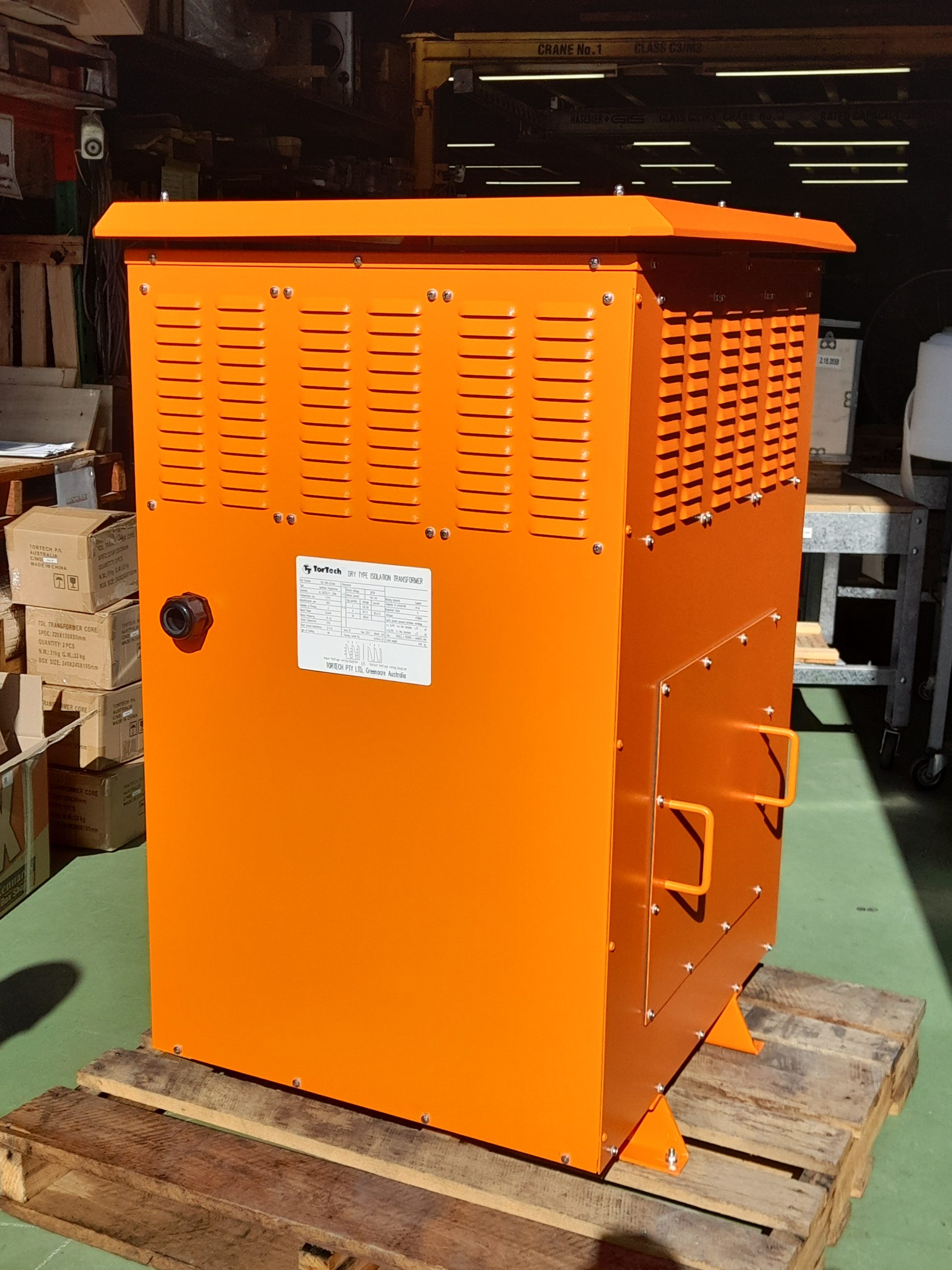 Read more about the article 60kVA Dry type Isolation Transformer